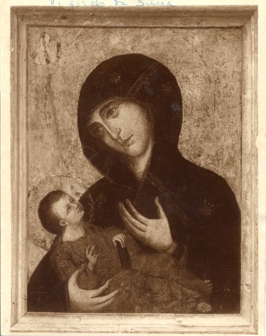 Anonimo — Anonimo toscano - sec. XIII - Madonna con Bambino — insieme
